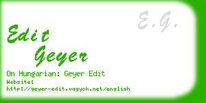 edit geyer business card